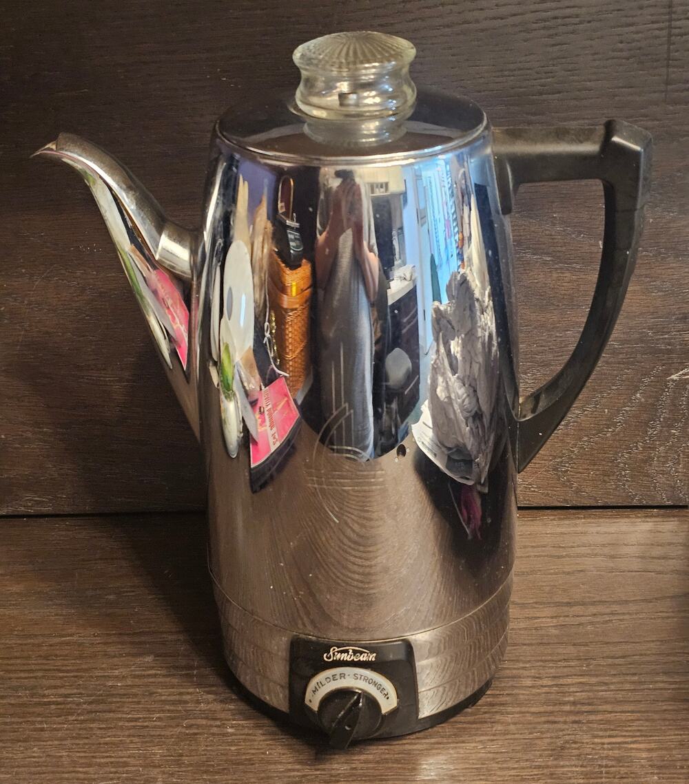 Sunbeam Coffeemaster Automatic Percolator Model 10 AP As Is Parts No Cord 50s